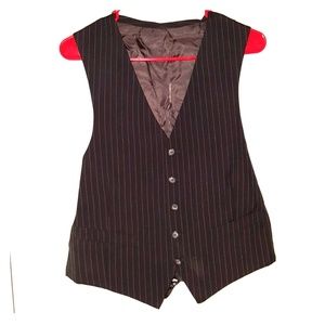 Vintage men's pin striped vest